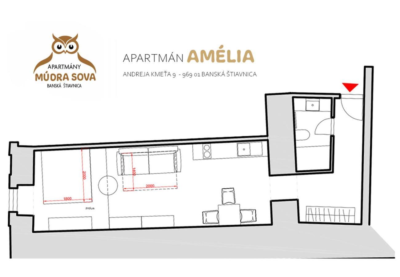 Apartmany Mudra Sova บันสกา ชีอาว์นีซา ภายนอก รูปภาพ