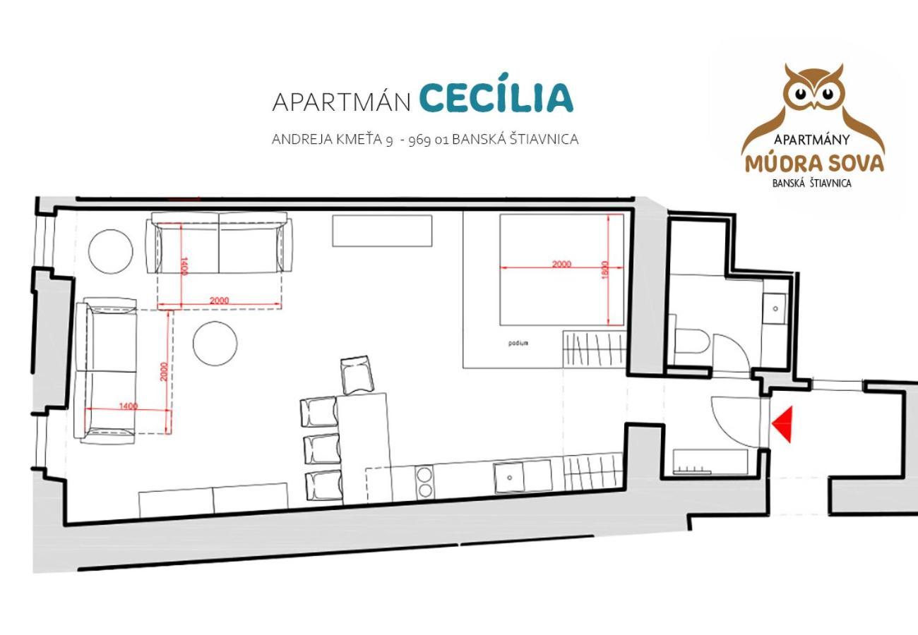 Apartmany Mudra Sova บันสกา ชีอาว์นีซา ภายนอก รูปภาพ